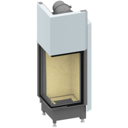 Plieninis židinio ugniakuras Schmid Ekko L 45(45)80h, 7 kW