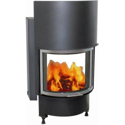 Plieninis židinio ugniakuras Schmid Ronda TV 5557h, 9 kW