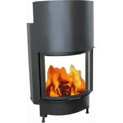 Plieninis židinio ugniakuras Schmid Ronda TV 6745h, 9 kW