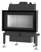 Plieninis židinio ugniakuras BEF Home Trend 7, 9 kW