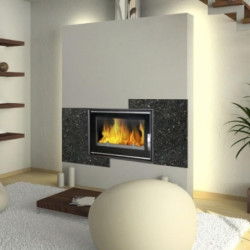 Plieninis židinio ugniakuras BEF Home Trend 7, 9 kW