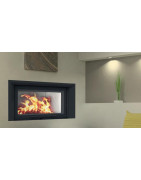 Plieninis židinio ugniakuras BEF Home Trend V 7, 9 kW