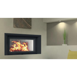 Plieninis židinio ugniakuras BEF Home Trend V 7, 9 kW