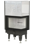 Plieninis židinio ugniakuras BEF Home Trend V 8 CP, 13 kW