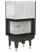 Plieninis židinio ugniakuras BEF Home Trend V 8 CL, 13 kW