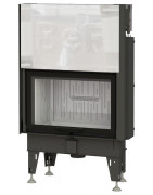 Plieninis židinio ugniakuras BEF Home Trend V 10, 13.5 kW