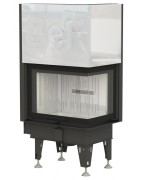 Plieninis židinio ugniakuras BEF Home Trend V 10 CP, 14 kW