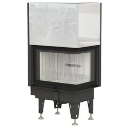 Plieninis židinio ugniakuras BEF Home Trend V 10 CP, 14 kW