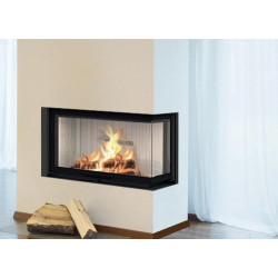 Plieninis židinio ugniakuras BEF Home Trend V 10 CP, 14 kW