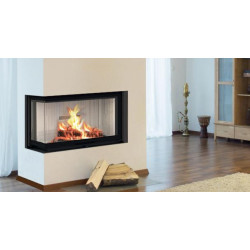 Plieninis židinio ugniakuras BEF Home Trend V 10 CL, 14 kW