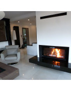 Plieninis židinio ugniakuras BEF Home Trend V 12, 15 kW