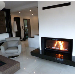 Plieninis židinio ugniakuras BEF Home Trend V 12, 15 kW