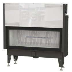 Plieninis židinio ugniakuras BEF Home Trend V 14, 15 kW