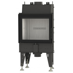 Plieninis židinio ugniakuras BEF Home Trend 6, 7 kW