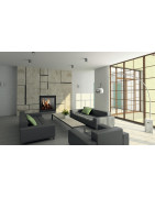 Plieninis židinio ugniakuras BEF Home Trend 6, 7 kW