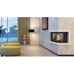 Plieninis židinio ugniakuras BEF Home Trend 6 CP, 7 kW