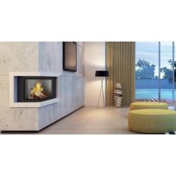 Plieninis židinio ugniakuras BEF Home Trend 6 CL, 7 kW