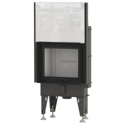 Plieninis židinio ugniakuras BEF Home Trend V 6, 7 kW