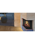 Plieninis židinio ugniakuras BEF Home Flat V 8 CP, 8 kW