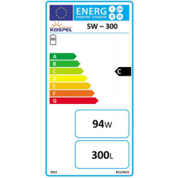 Netiesioginio šildymo vandens šildytuvas Kospel SW 300