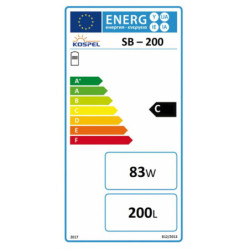 Netiesioginio šildymo vandens šildytuvas Kospel SB 200