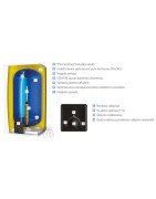 Elektrinis vandens šildytuvas Atlantic STEATITE CUBE 75L