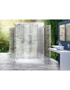 Keturkampė dušo kabina Roth Walk In Line WALK G/1200