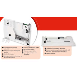 Elektrinis radiatorius Atlantic F119 DESIGN 1000W