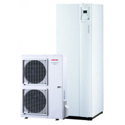 Šilumos siurblys oras/vanduo Atlantic Alfea Hybrid Duo Gas Tri16