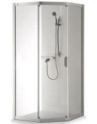 Dušo kabina Baltijos Brasta Vaiva 90x90, pilka