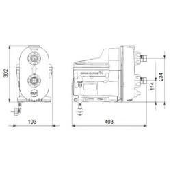 Vandens siurblys Grundfos SCALA2 3-45