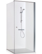 Dušo kabina Baltijos Brasta Kristina 100x100x190, blizgi