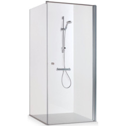 Dušo kabina Baltijos Brasta Kristina 100x100x190, blizgi