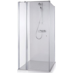 Dušo kabina Baltijos Brasta Karina 90x90x190, chromuota