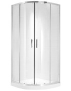 Dušo kabina Jika Cubito Pure 80x80, skaidrus stiklas