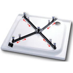 Dušo padėklo atrama Kaldewei Universal, Max. 90x90