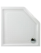 Dušo padėklas Paa Ifo 90x90x50, su panele, baltas