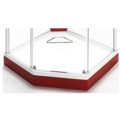 Dušo padėklo Ido Showerama 8-5 apdailos plokštė, raudona