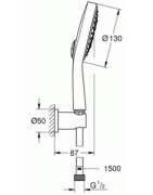 Dušo komplektas Grohe Power&Soul 130