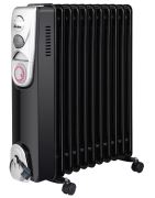 Tepalinis šildytuvas Ardes OILO TIMER 11 sekcijų 2500W