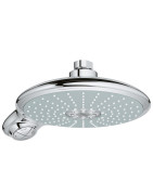 Dušo galva Grohe Power&Soul 190, Iš sienos, 4 srovių