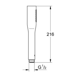 Dušo galva Grohe Euphoria Cosmopolitan Stick, 1 srovės