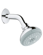 Dušo galva Grohe Tempesta Cosmopolitan 100, su alkūne, 4 srovių