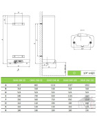 Elektrinis vandens šildytuvas Dražice OKHE ONE 100