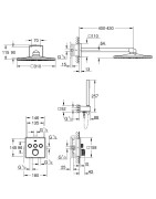 Dušo komplektas Grohe Grohtherm SmartControl Perfect