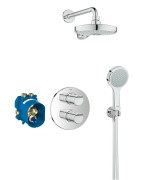 Potinkinis dušo komplektas Grohe Grohtherm 2000 su maišytuvu