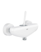 Dušo maišytuvas Grohe Eurodisc Joystick, Baltas