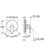 Dekoratyvinė dalis Grohe Eurostyle Cosmopolitan