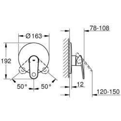 Dekoratyvinė dalis Grohe Europlus