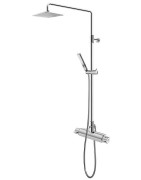 Dušo komplektas Gustavsberg, su termostatiniu maišytuvu